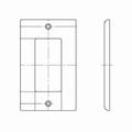 Leviton Decora 1 Gang Wallplate 80401-NB